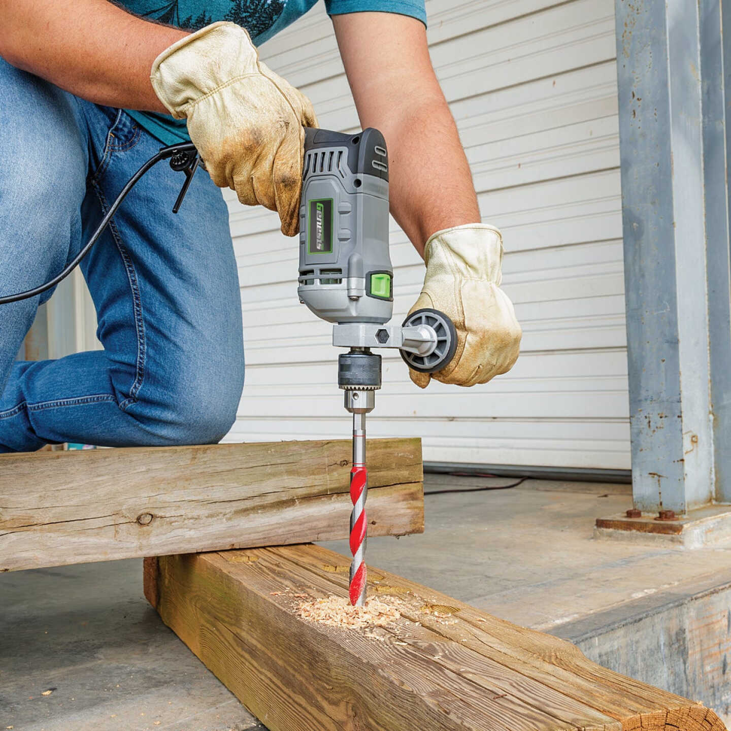 Genesis 1/2 In. 7.5A VSR Electric Hammer Drill Image 3