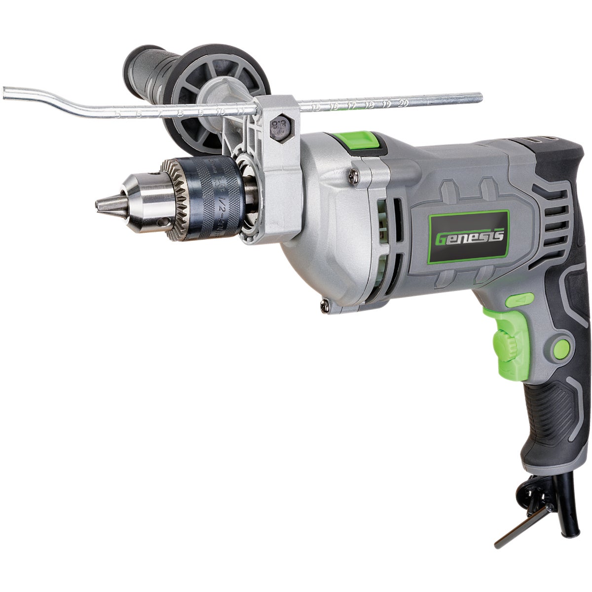 Genesis 1/2 In. 7.5A VSR Electric Hammer Drill