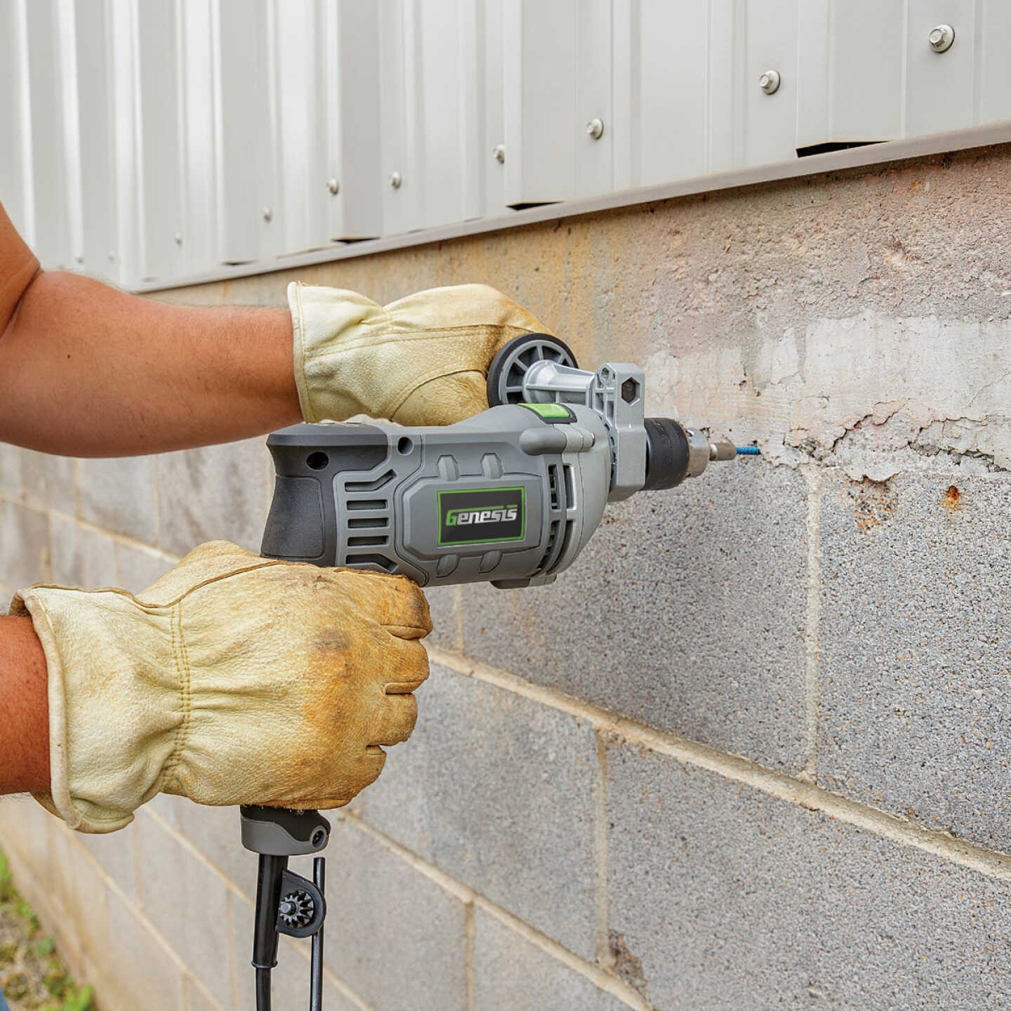 Genesis 1/2 In. 7.5A VSR Electric Hammer Drill Image 2