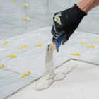 QEP 6 In. x 2 In. Flat Margin Trowel with Bucket Hook & Comfort Grip Image 4