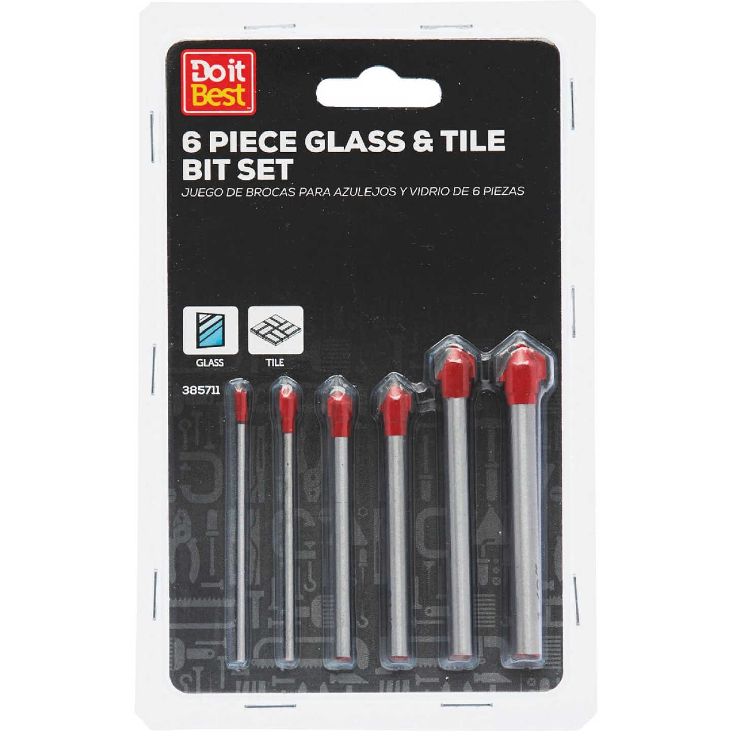 Do it Best Glass & Tile Bit Set (6-Piece) Image 1