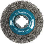 Makita X-LOCK 4-1/2 In. Crimped 0.012 In. Carbon Steel Cup Angle Grinder Wire Brush Image 1