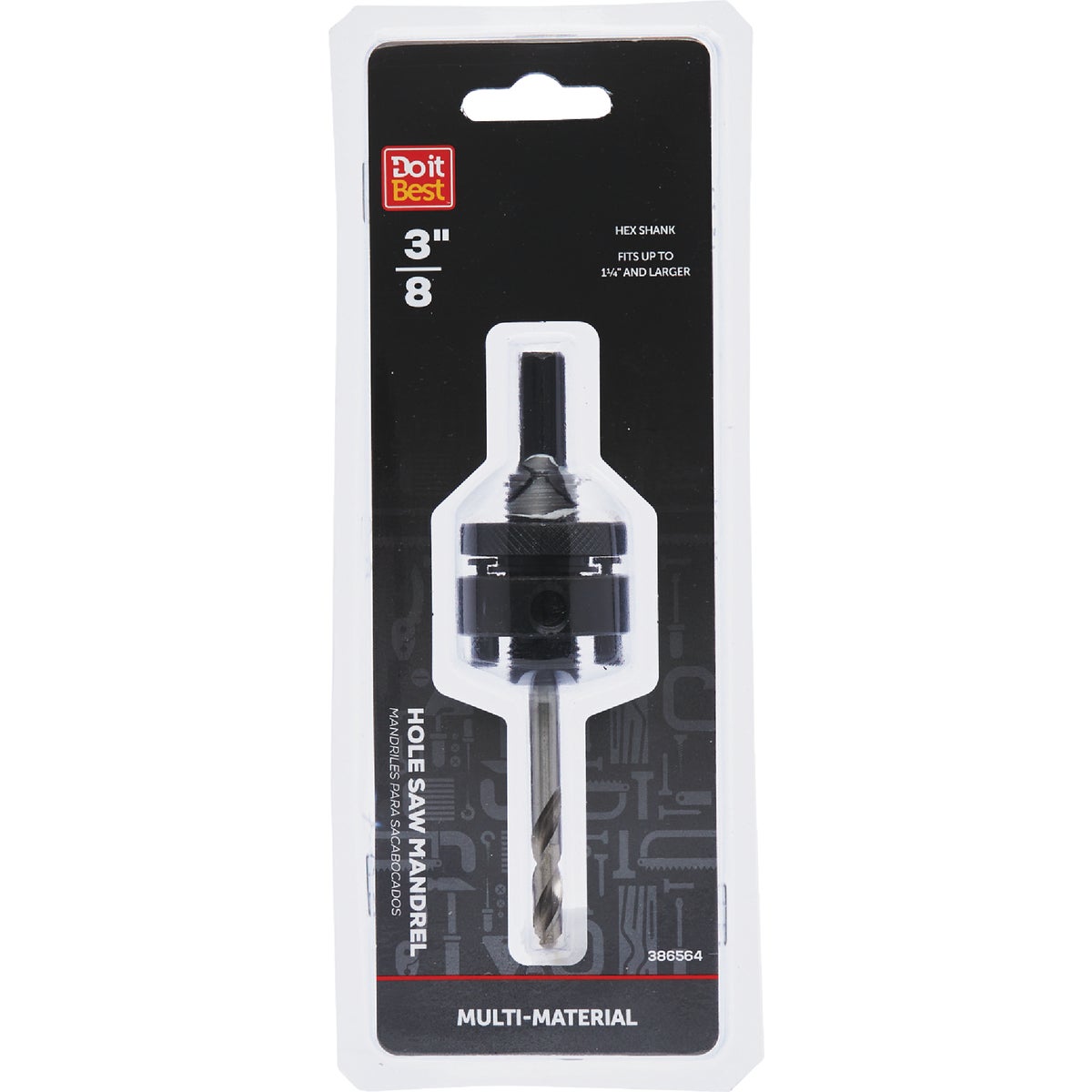 Do it Best 3/8 In. Hole Saw Mandrel