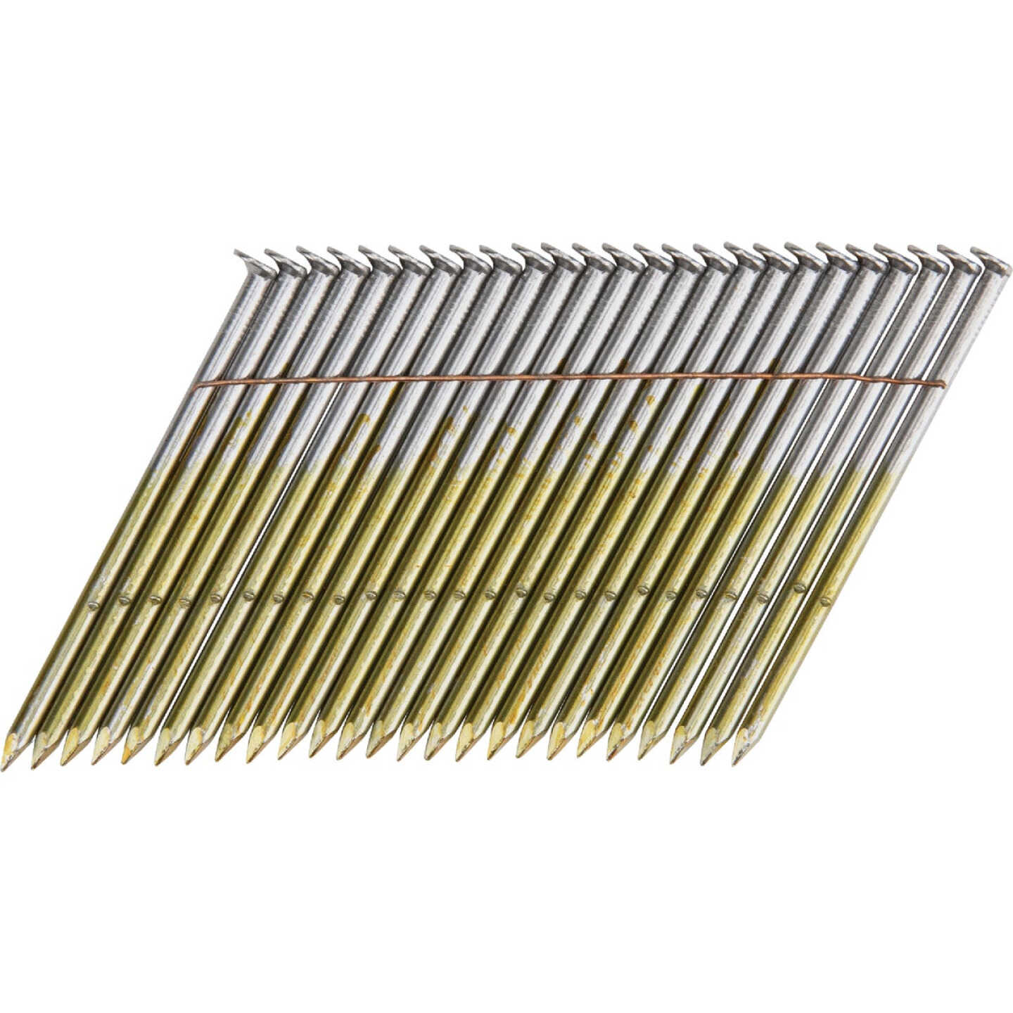 Pro-Fit 3-1/4 In. x 0.120 In. 28 Degree Wire Strip Smooth Shank Round Head Brite Framing Stick Nails (2000 Ct.) Image 1