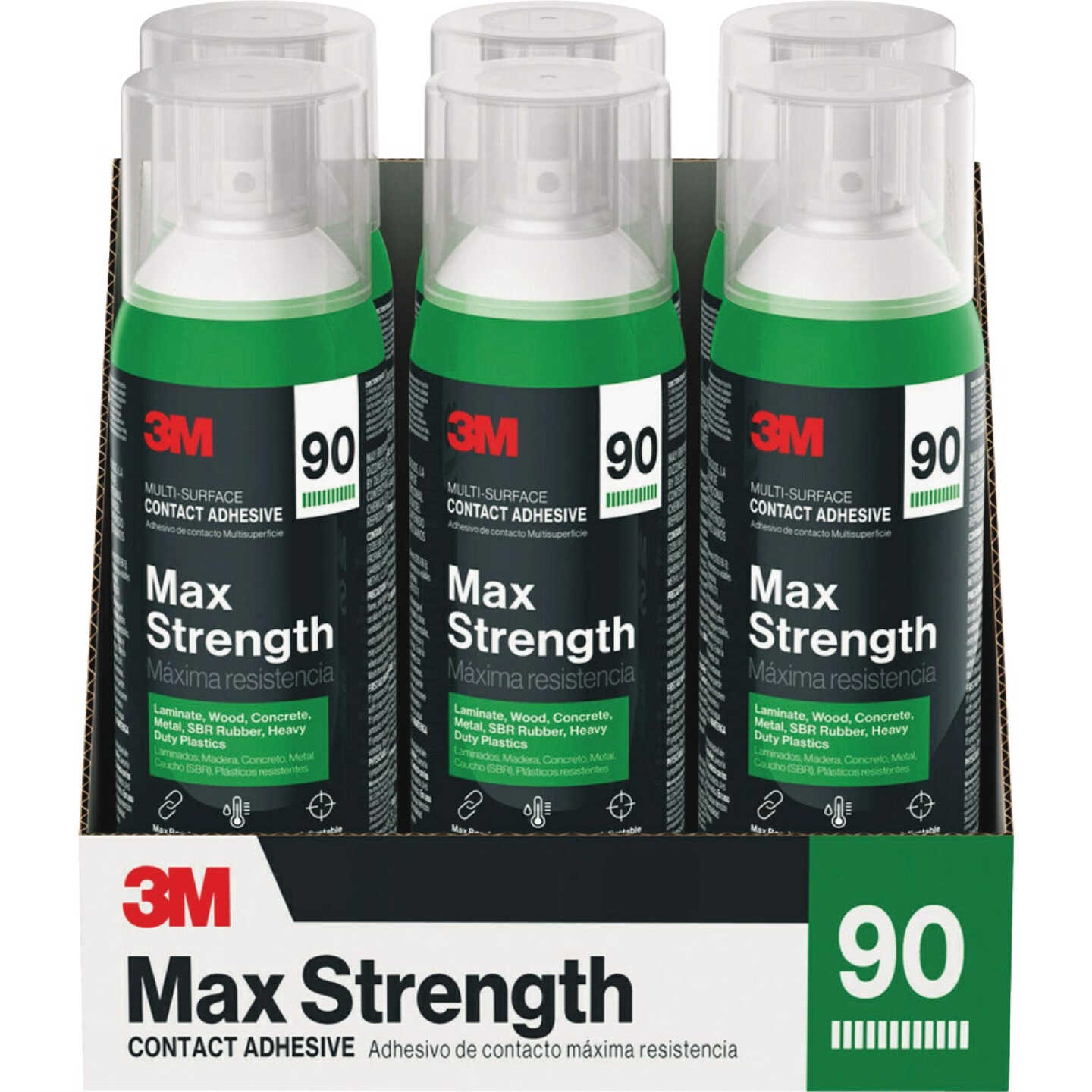 3M 90 Max Strength 12.6 Oz. Multi-Surface Contact Adhesive Image 3