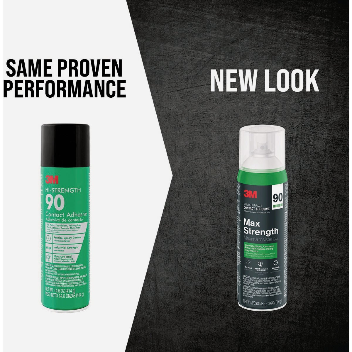 3M 90 Max Strength 12.6 Oz. Multi-Surface Contact Adhesive Image 2