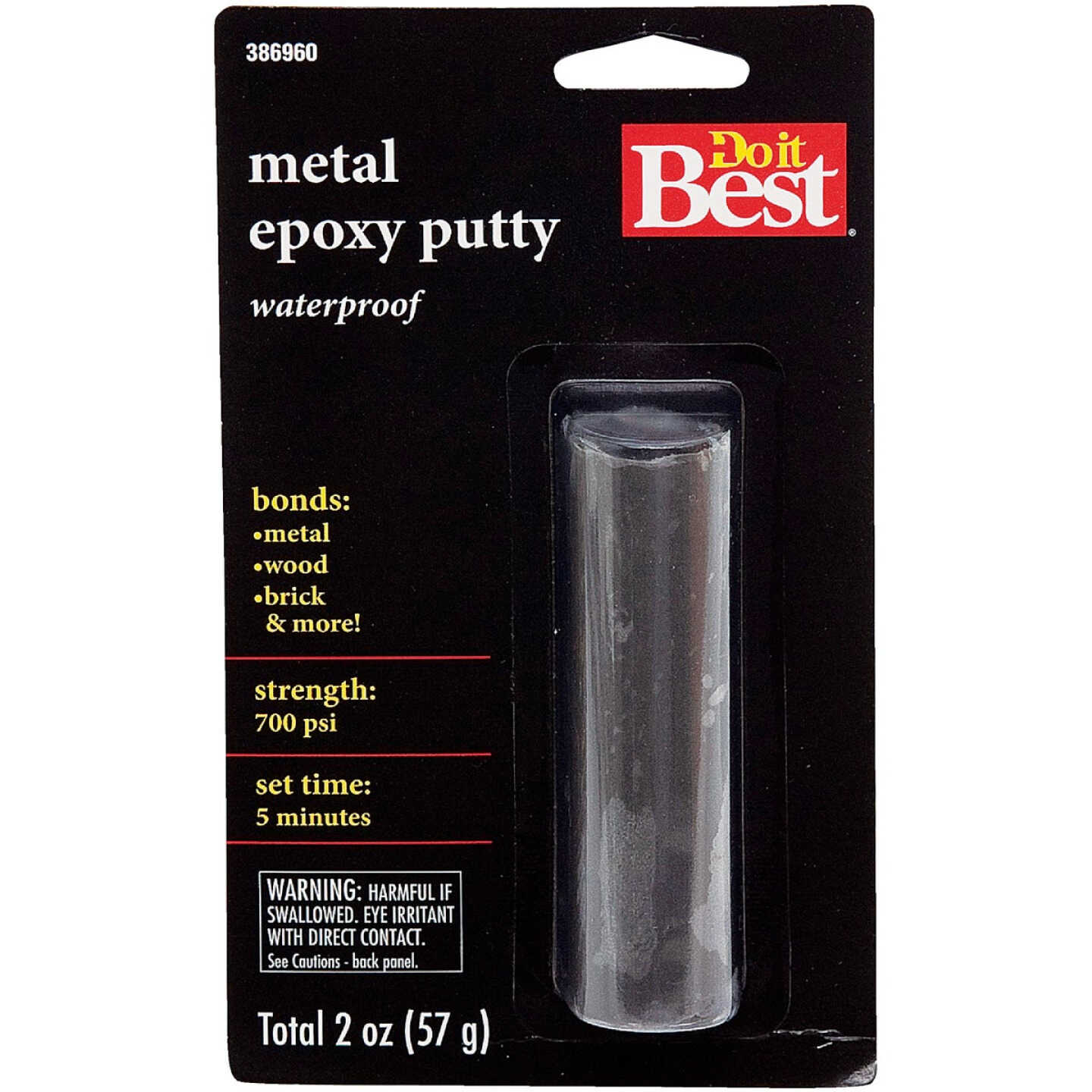 Do it Best 2 Oz. Metal Epoxy Putty Image 1