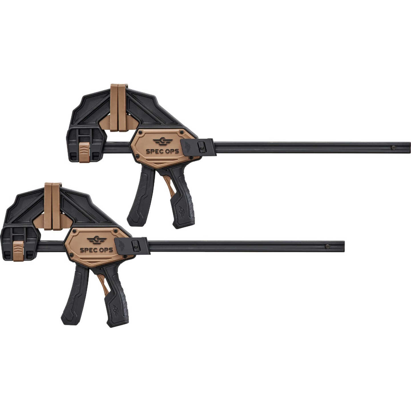 Spec Ops 13 In. One-Hand Heavy Duty Bar Clamp (2-Pack) Image 1