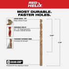 Milwaukee RED HELIX 7/32 In. Cobalt Drill Bit Image 2