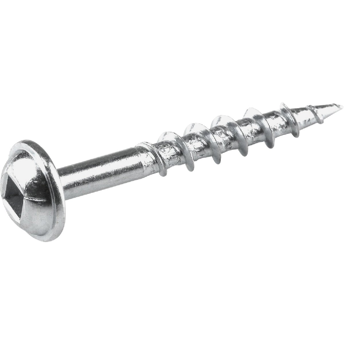 Kreg #8 x 1-1/4 In. Square Coarse Thread Maxi-Loc Head Zinc Pocket-Hole Screw (250 Ct.) Image 1