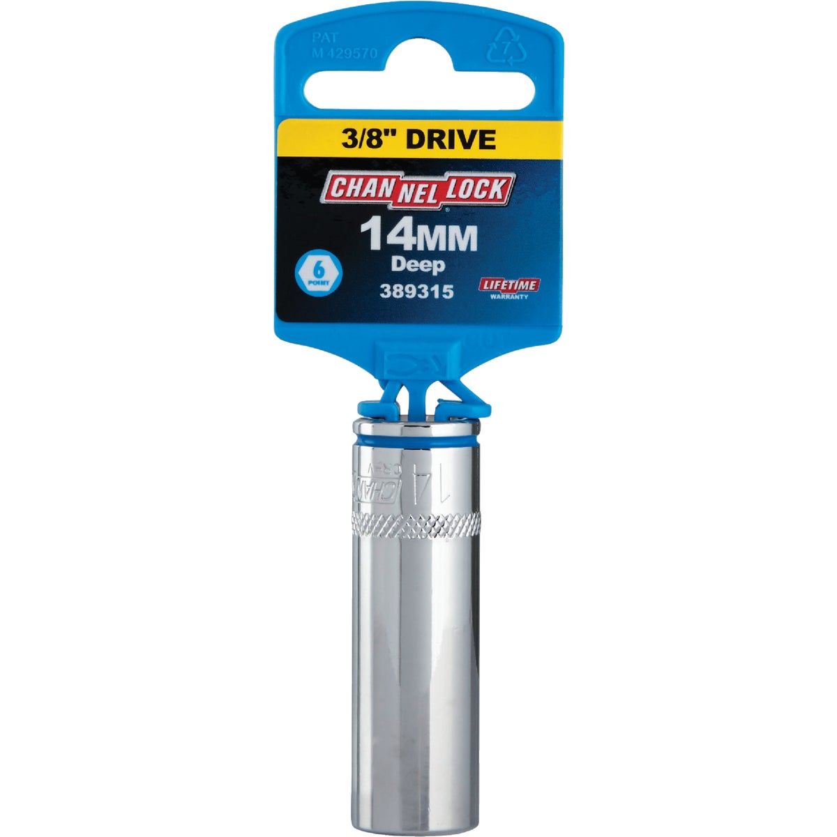 Channellock 3/8 In. Drive 14 mm 6-Point Deep Metric Socket Image 2