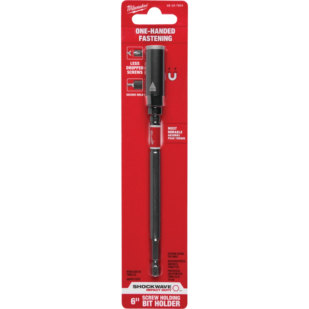 Milwaukee SHOCKWAVE 6 In. Magnetic Impact Bit Holder Image 4