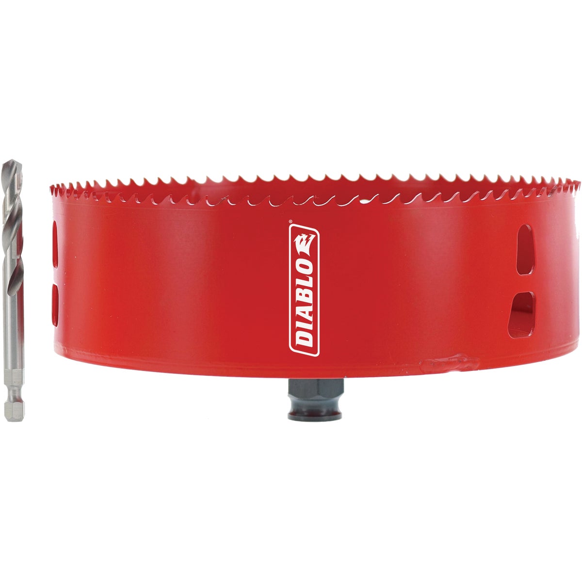 Diablo 6-3/8 In. Recessed Lighted Hole Saw with Pilot Image 1