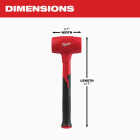 Milwaukee 48 Oz. Dead Blow Hammer Image 3