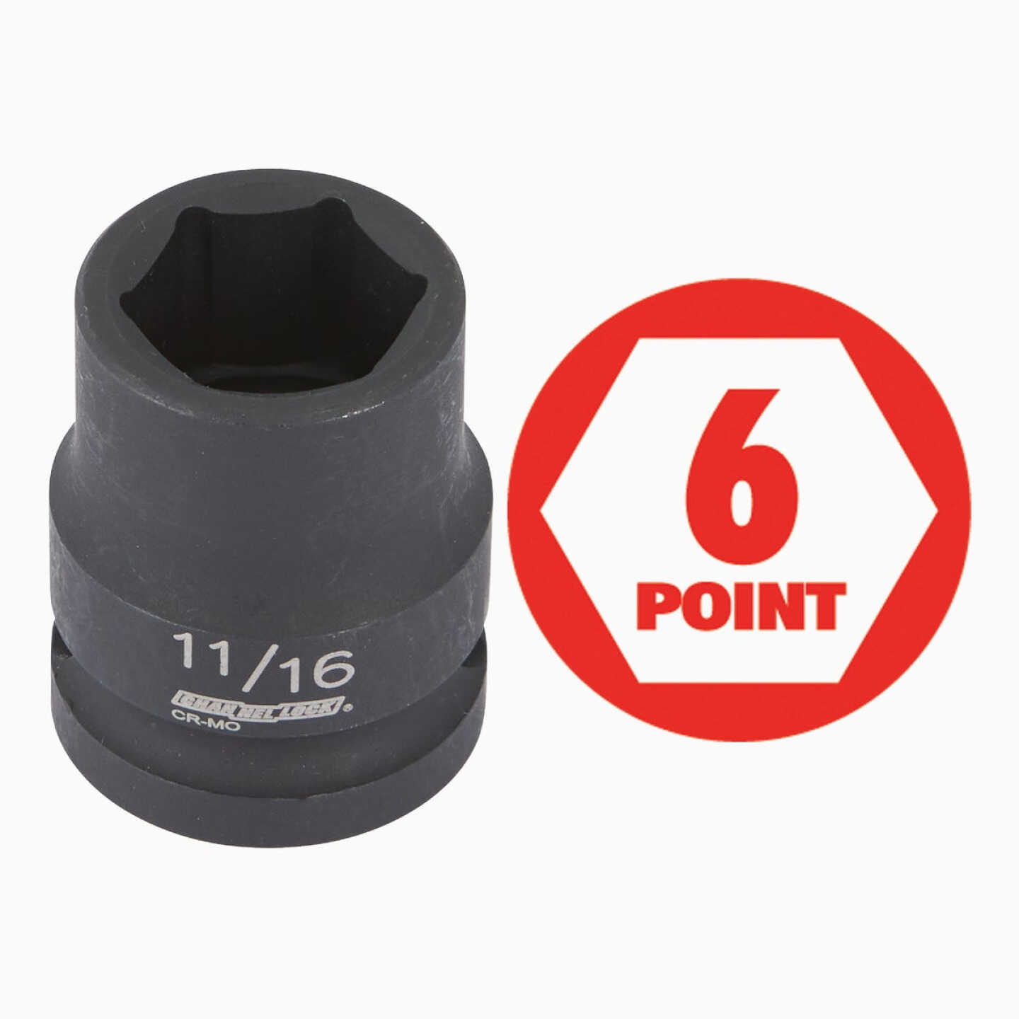 Channellock Standard 3/8 In. Drive 6-Point Shallow Impact Driver Set (8-Piece) Image 2