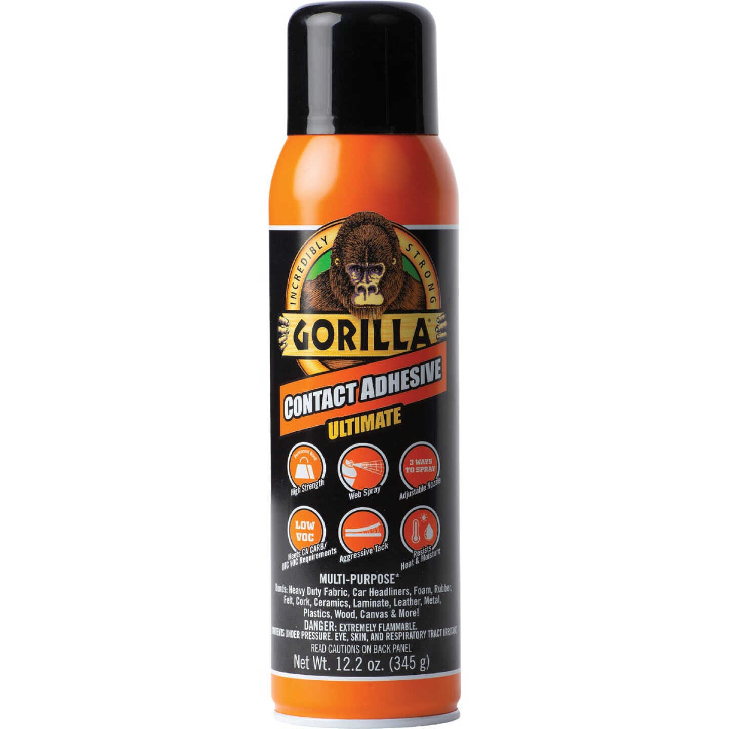 Gorilla 12.2 Oz Ultimate Spray Contact Adhesive Image 1
