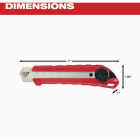 Milwaukee 25mm 7-Point Snap Off Knife Image 2