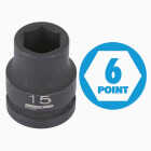 Channellock Metric 3/8 In. Drive 6-Point Shallow Impact Driver Set (8-Piece) Image 2