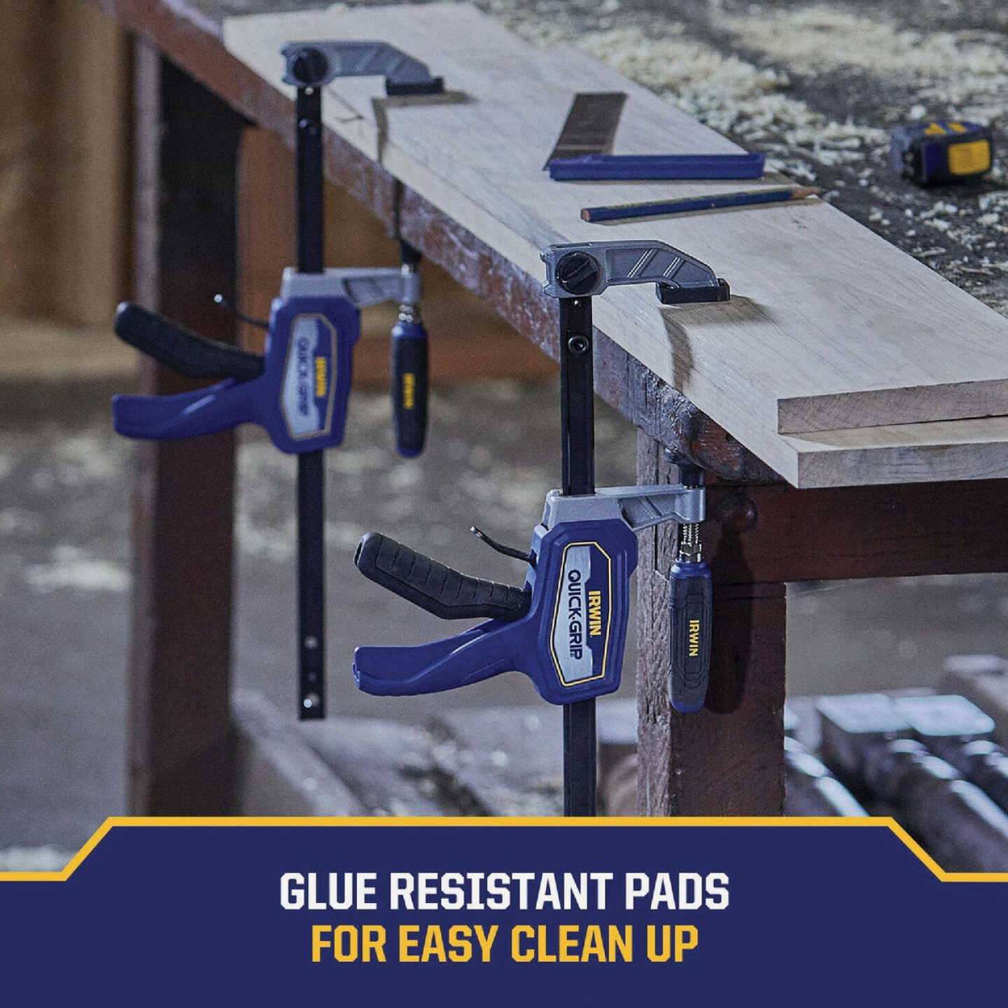 Irwin QUICK-GRIP 24 In. Medium Duty Hybrid Bar Clamp Image 3