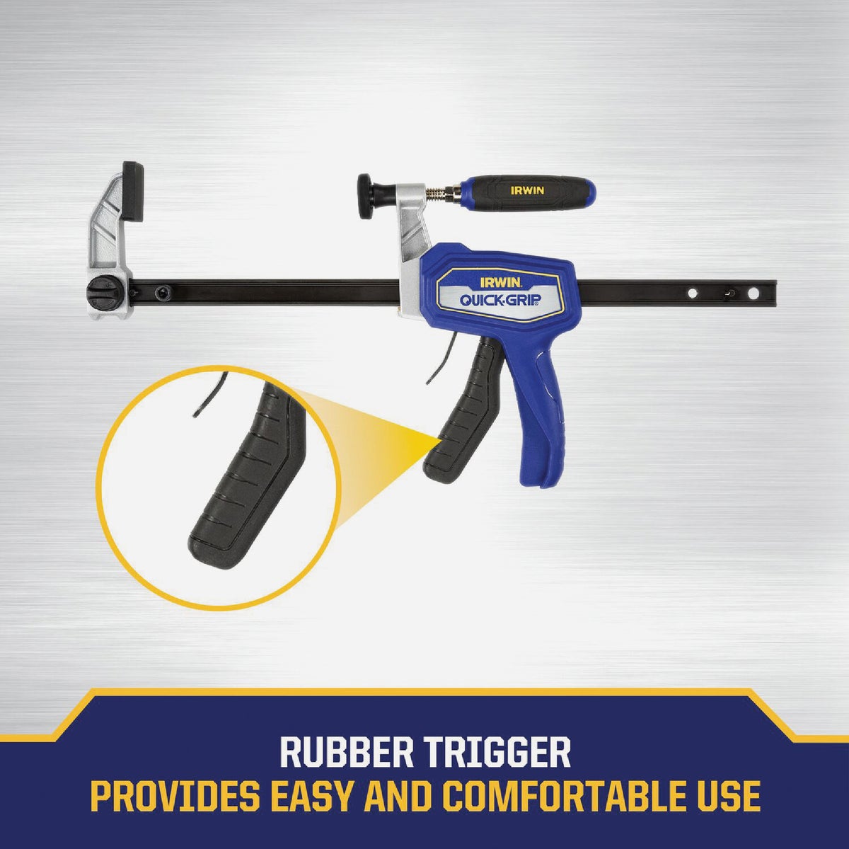 Irwin QUICK-GRIP 24 In. Medium Duty Hybrid Bar Clamp Image 6