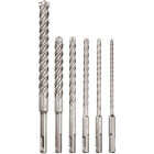 Milwaukee MX4 SDS-PLUS 4-Cutter Solid Carbide Rotary Hammer Drill Bit Set (6-Piece) Image 1