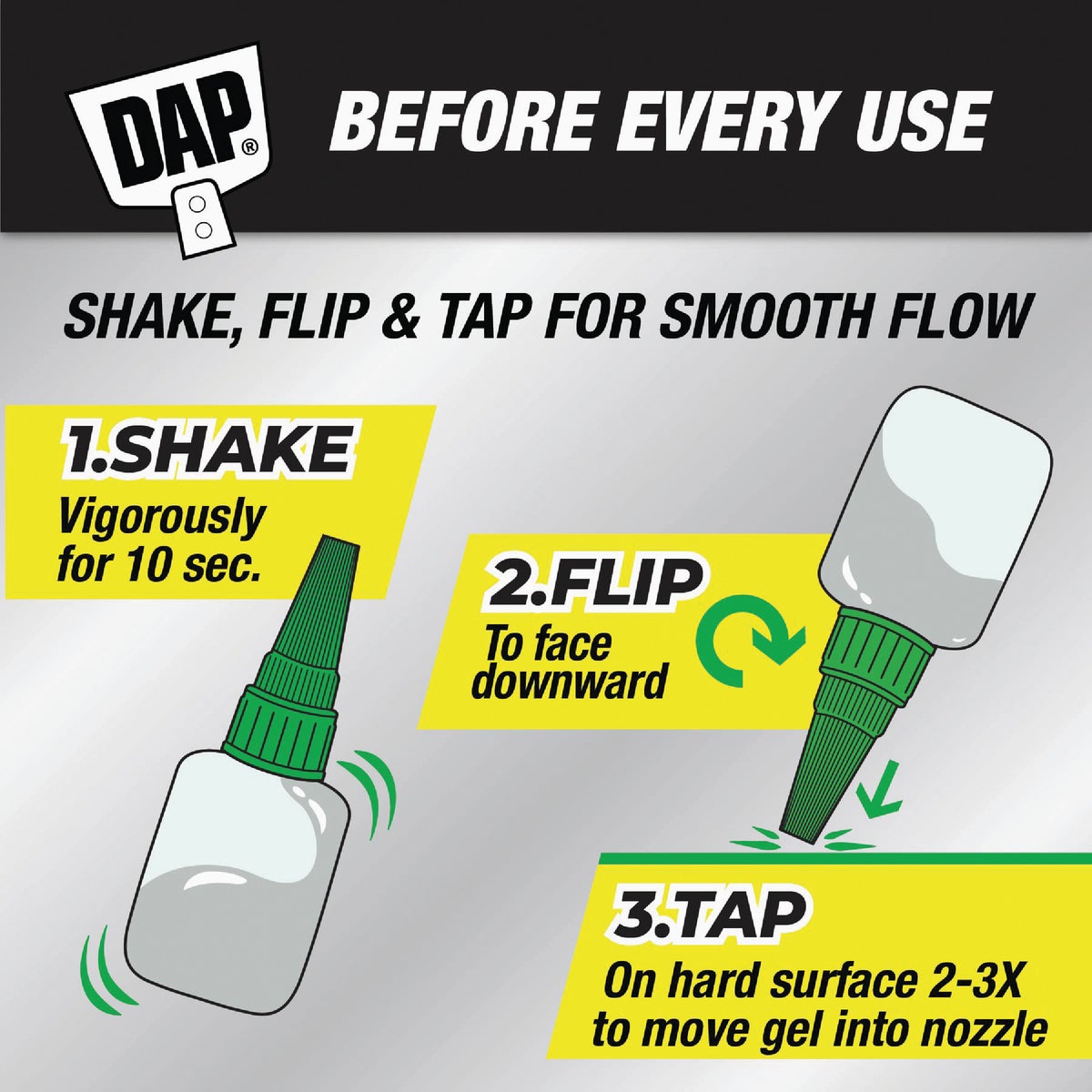 DAP RapidFuse Flex Gel Super Glue Image 4