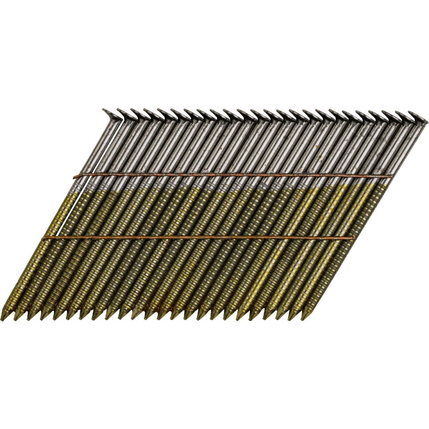 Pro-Fit 2-3/8 In. x 0.113 In. 28 Degree Wire Strip Ring Shank Round Head Brite Framing Stick Nails (2000 Ct.) Image 1