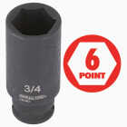 Channellock Standard 3/8 In. Drive 6-Point Deep Impact Driver Set (8-Piece) Image 2