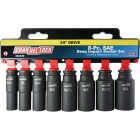 Channellock Standard 3/8 In. Drive 6-Point Deep Impact Driver Set (8-Piece) Image 1