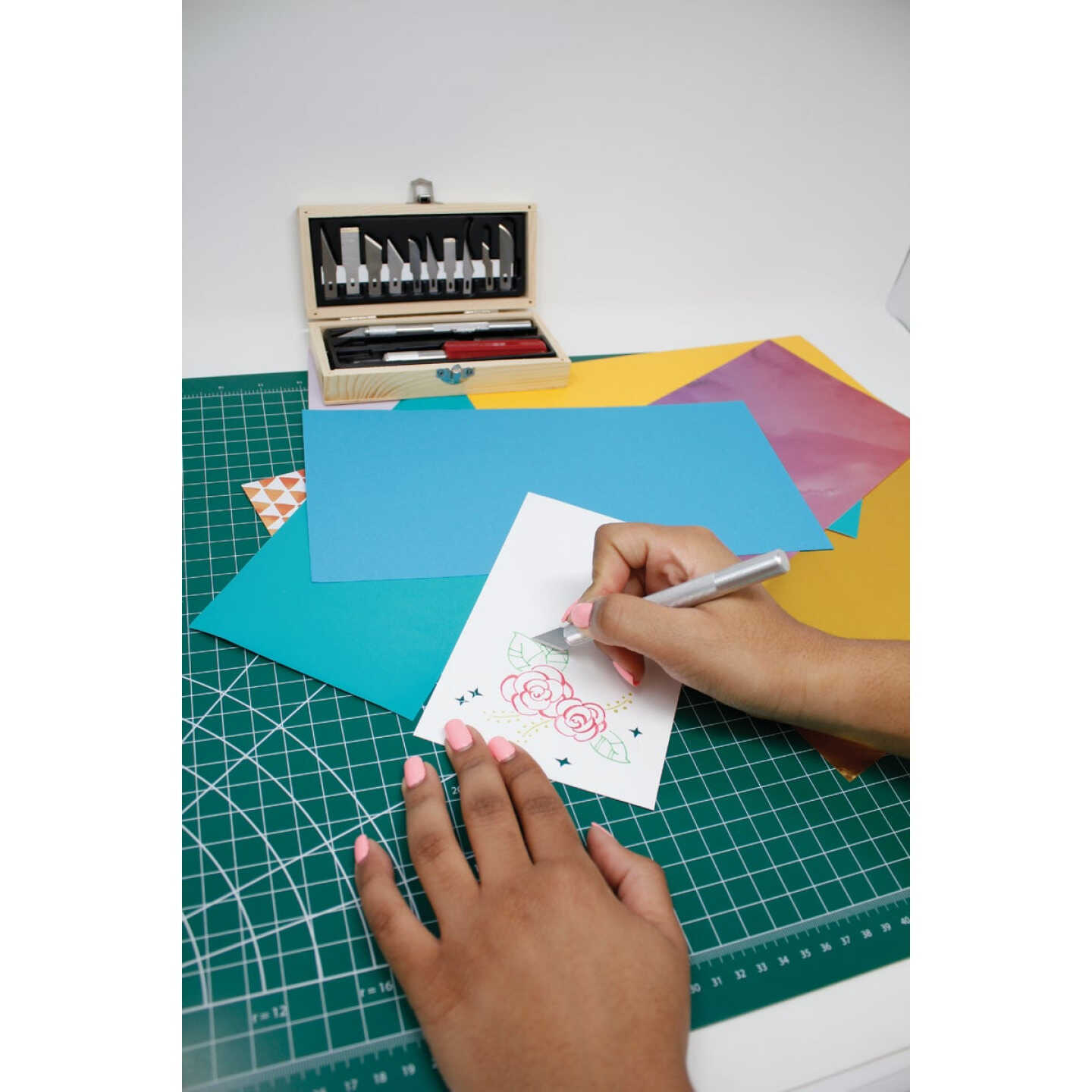 Excel Blades Hobby Knife Set - Boxed (16-Piece) Image 2