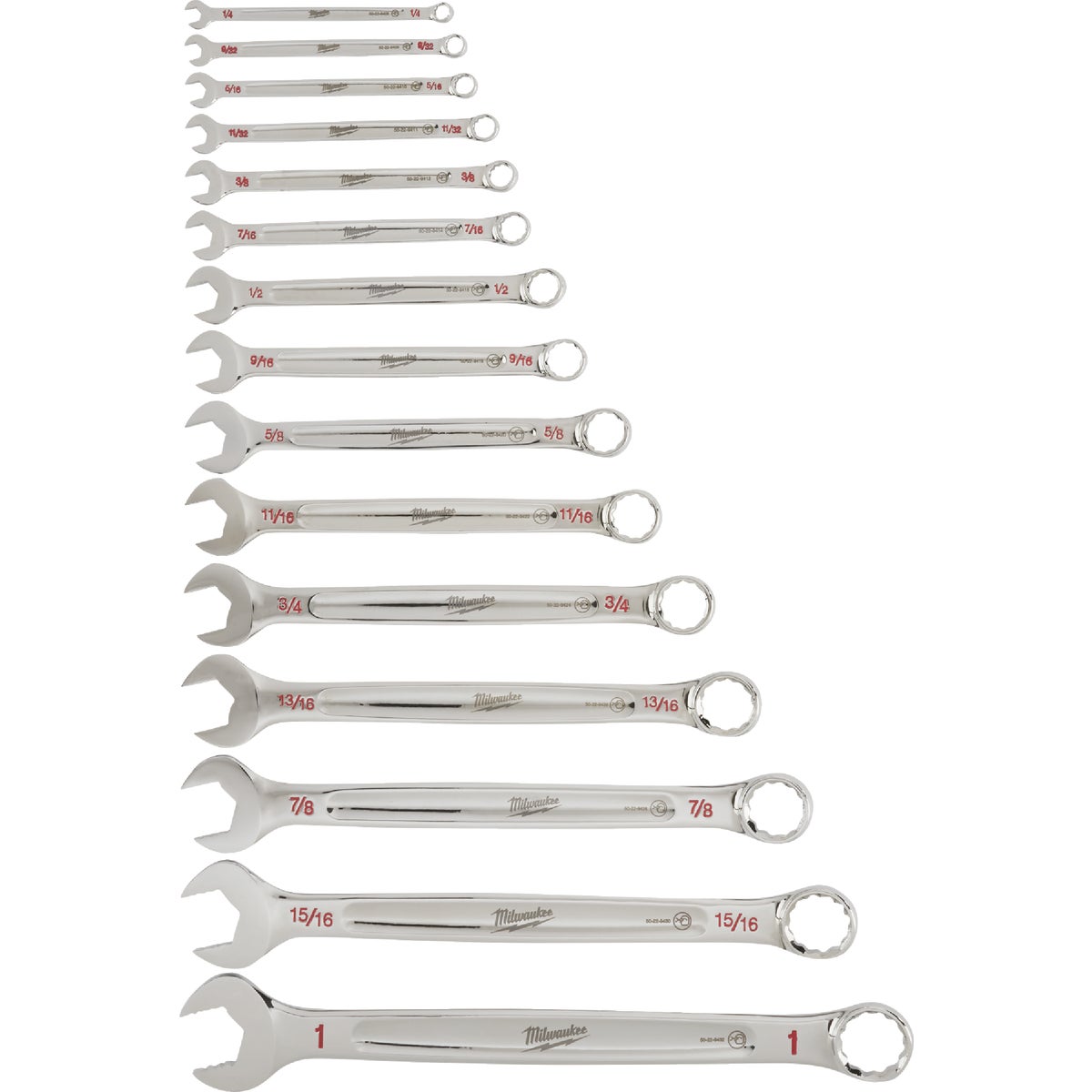 Milwaukee Standard 12-Point Combination Wrench Set (15-Piece) Image 10