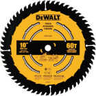 DEWALT 10 In. 60-Tooth Finish Circular Saw Blade Image 1