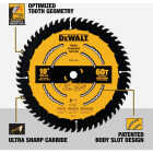 DEWALT 10 In. 60-Tooth Finish Circular Saw Blade Image 2