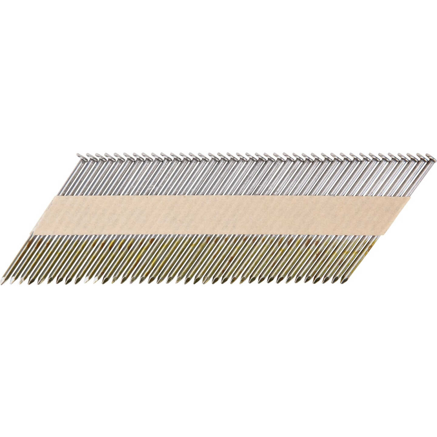 Pro-Fit 3 In. x 0.131 In. 30 Degree Paper Tape Smooth Shank Round Head Brite Framing Stick Nails (2500 Ct.) Image 1