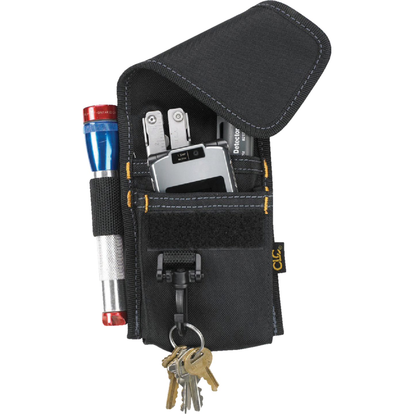 Custom Leathercraft 4-Pocket Tool Holder Image 1