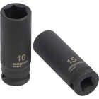 Channellock Metric 3/8 In. Drive 6-Point Deep Impact Driver Set (8-Piece) Image 4