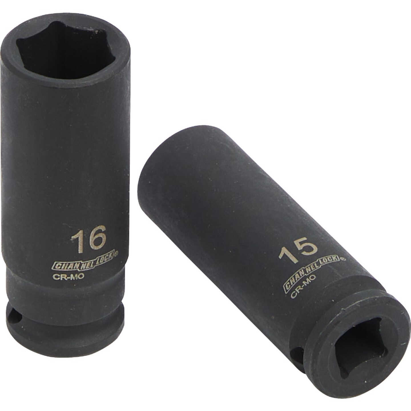 Channellock Metric 3/8 In. Drive 6-Point Deep Impact Driver Set (8-Piece) Image 4