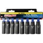 Channellock Metric 3/8 In. Drive 6-Point Deep Impact Driver Set (8-Piece) Image 1