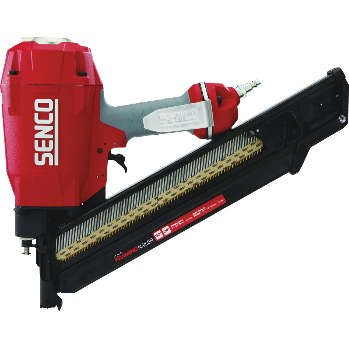 Senco 30 Degree 3-1/2 In. Paper Tape Framing Nailer