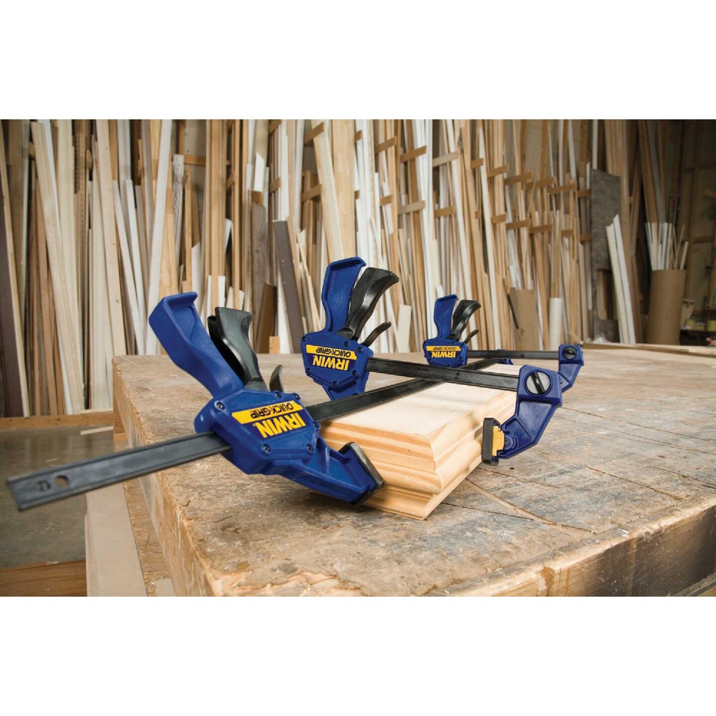 Irwin Quick-Grip 12 In. Medium-Duty One-Hand Bar Clamp Image 4