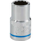 Channellock 1/2 In. Drive 13 mm 12-Point Shallow Metric Socket Image 1