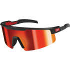 Milwaukee Wrap Around Safety Glasses with Red-Mirrored Anti-Scratch Lenses Image 1