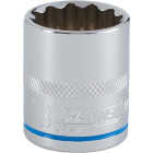 Channellock 1/2 In. Drive 23 mm 12-Point Shallow Metric Socket Image 1