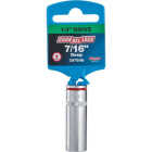 Channellock 1/4 In. Drive 7/16 In. 6-Point Deep Standard Socket Image 2