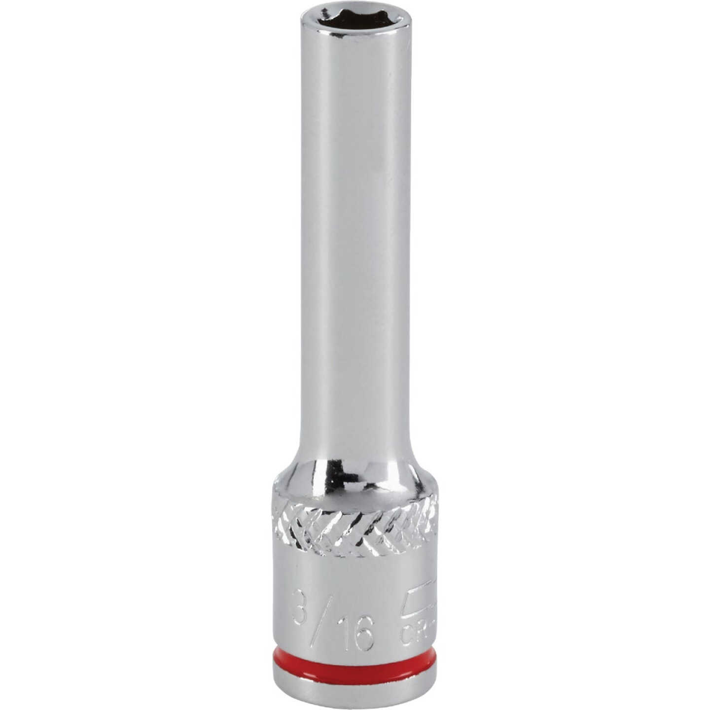 Channellock 1/4 In. Drive 3/16 In. 6-Point Deep Standard Socket Image 1