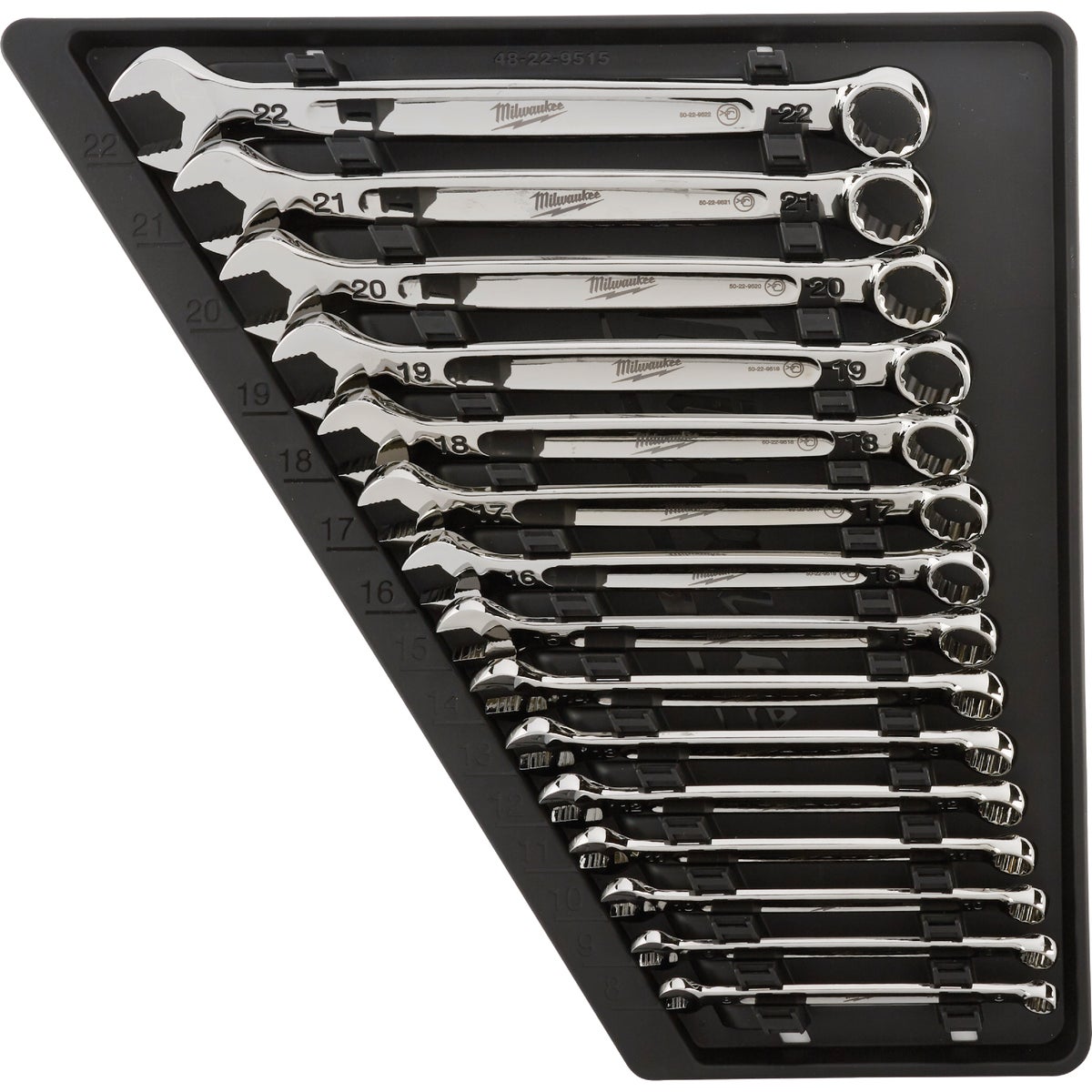 Milwaukee Metric 12-Point Combination Wrench Set (15-Piece) Image 12
