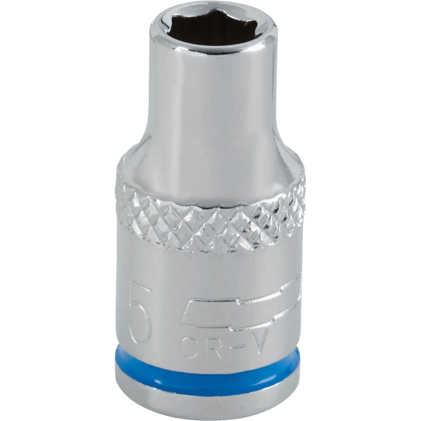 Channellock 1/4 In. Drive 5 mm 6-Point Shallow Metric Socket Image 1