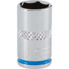 Channellock 1/4 In. Drive 10 mm 6-Point Shallow Metric Socket Image 1