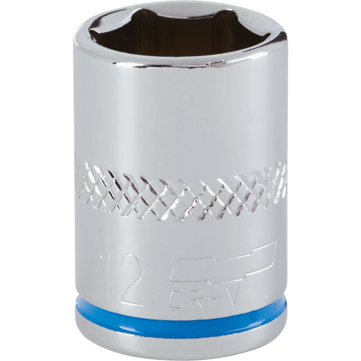 Channellock 1/4 In. Drive 12 mm 6-Point Shallow Metric Socket Image 1