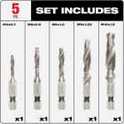 Milwaukee Shockwave Metric Impact Drill Tap Bit Set (5-Piece) Image 2